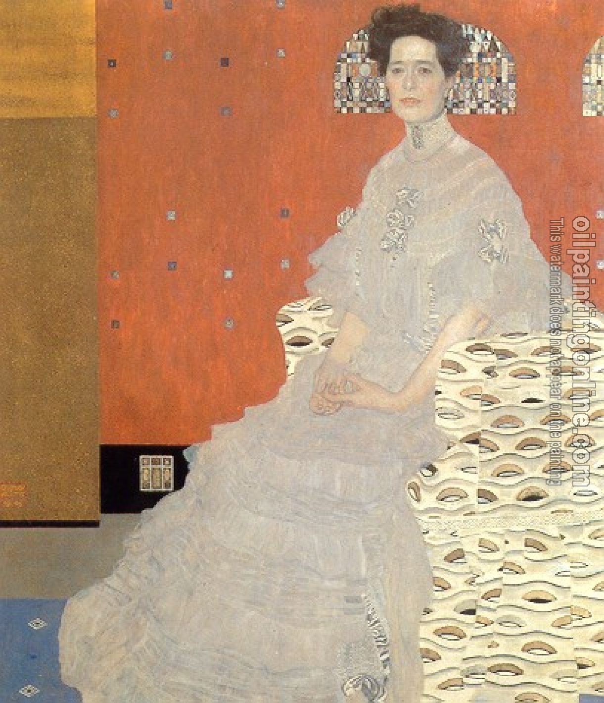 Klimt, Gustav - Bildnis Fritza Riedler